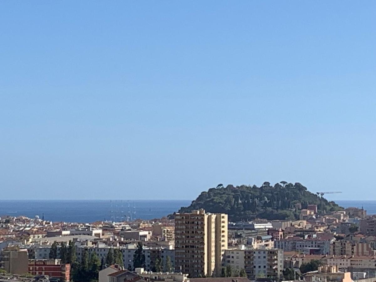 Appartement 02 Vue Panoramique -Wifi- Parking Prive -Nice Buitenkant foto