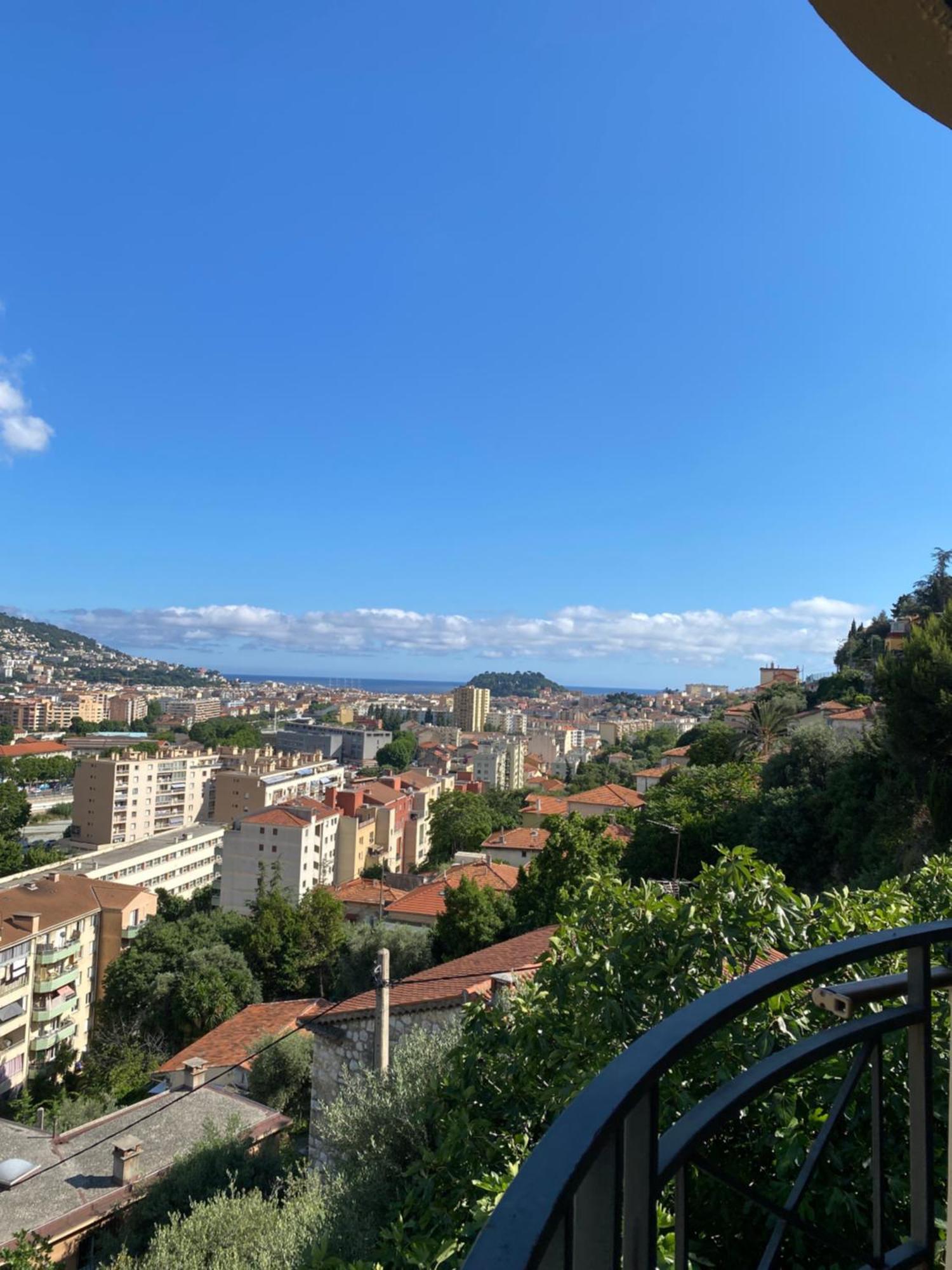 Appartement 02 Vue Panoramique -Wifi- Parking Prive -Nice Buitenkant foto